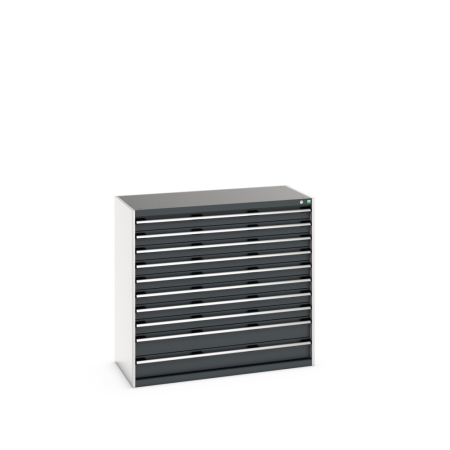 cubio drawer cabinet with 10 drawers WxDxH: 1300x650x1200mm