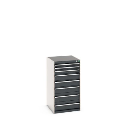 cubio drawer cabinet with 8 drawers WxDxH: 650x750x1200mm