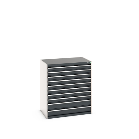 cubio drawer cabinet with 10 drawers WxDxH: 1050x750x1200mm
