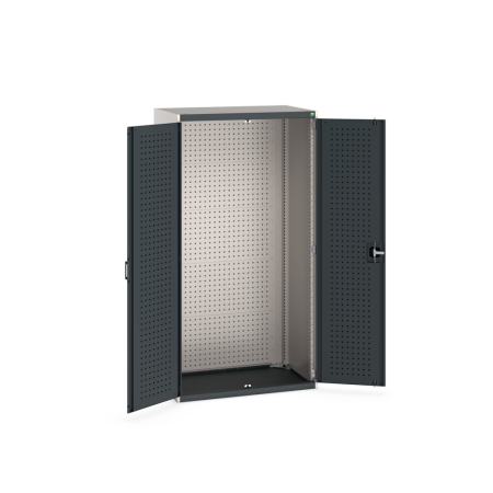 cubio cupboard (perfo door liner) with perfo backpanel WxDxH: 1050x650x2000mm