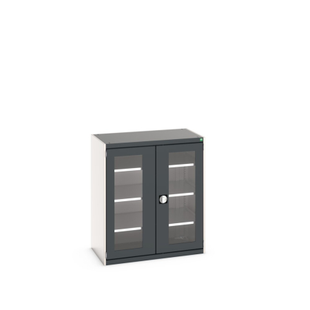 cubio cupboard (window door) with 3x shelves WxDxH: 1050x650x1200mm