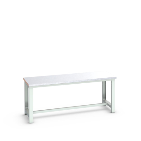 cubio framework bench (steel clad) WxDxH: 2000x750x840mm