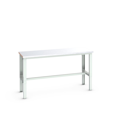 cubio framework bench (steel clad) WxDxH: 2000x750x740-1140mm