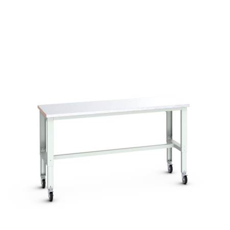 cubio mobile framework bench (steel) WxDxH: 2000x750x840-1140mm
