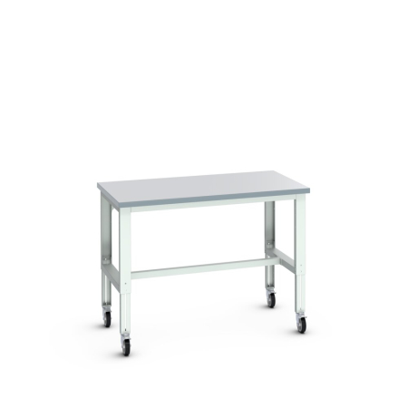 cubio mobile framework bench (laminate) WxDxH: 1500x900x840-1140mm