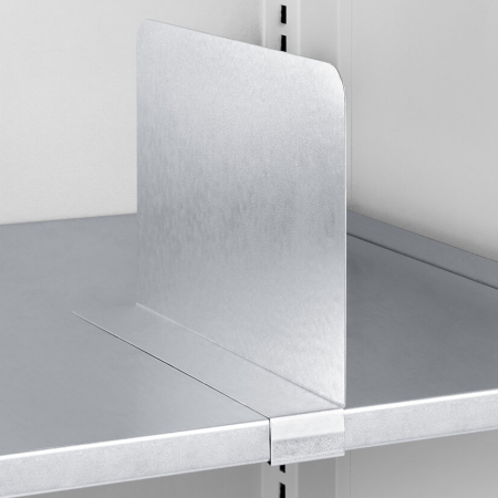 verso shelf divider (pack of 3) - WxDxH: 50x309x116mm - galvanised steel