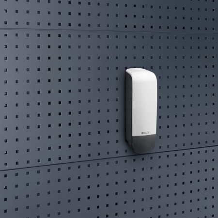 perfo soap dispenser with 1L of soap WxDxH: 100x130x290mm - plastic / white