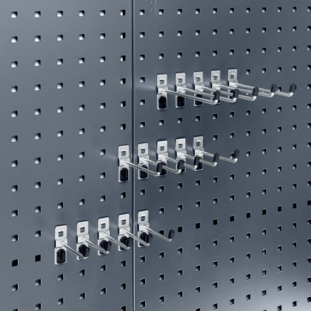 perfo hook kit 15 piece - zinc plated