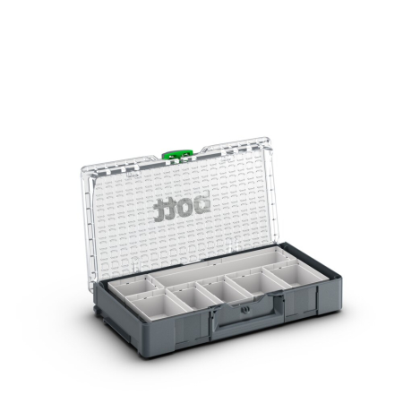 bott Systainer³ Organizer L 89 with 7 boxes - WxDxH: 508x296x89mm - plastic / RAL 7016