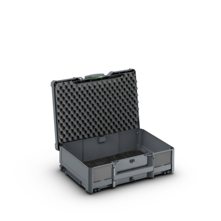 bott Systainer³ M 137 with die-cut foam insert - WxDxH: 396x296x137mm - plastic / RAL 7016