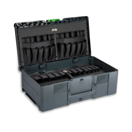 bott Systainer³ L 187 with tool insert and lid bag - WxDxH: 508x296x187mm - plastic / RAL 7016