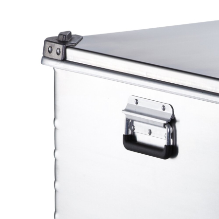 Aluminium transport case A 620 - WxDxH: 585x385x250mm - aluminium
