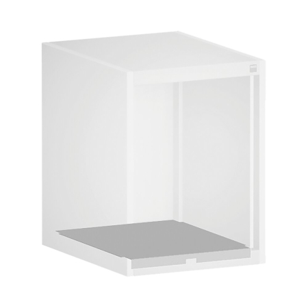 cubio drop in base WxDxH: 1300x525x64mm - galvanised steel
