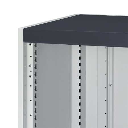 cubio wall cupboard (lift up door) with louvre back WxDxH: 800x325x600mm