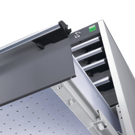 cubio mobile drawer cabinet (top tray) with 5 drawers WxDxH: 525x525x785mm