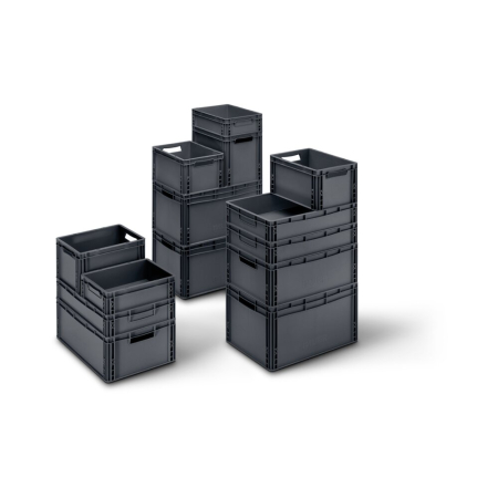 bott Eurobox M 235 WxDxH: 400x300x235mm - plastic / RAL 7016