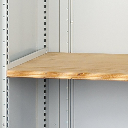 cubio cupboard shelf kit (multiplex) for use as internal worktop / shelf - WxDxH: 1300x650x25mm - brown - natural wood