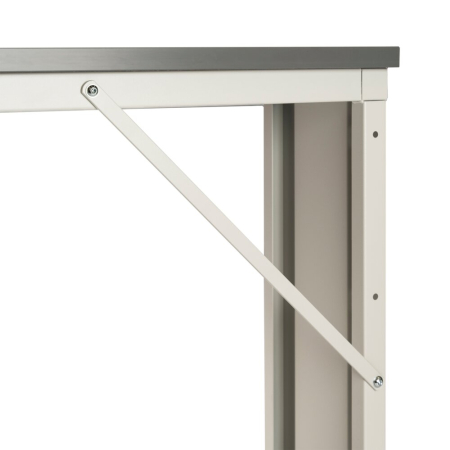 verso cantilever bench (MFC laminate) WxDxH: 1500x600x780mm - RAL 7035