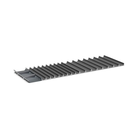 cubio trough block divider kit 51 compartment - WxDxH: 1300x525x75mm - plastic / RAL 7011