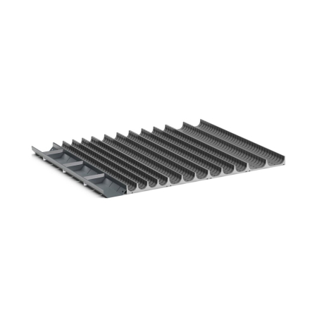 cubio trough block divider kit 49 compartment - WxDxH: 800x650x75mm - plastic / RAL 7011