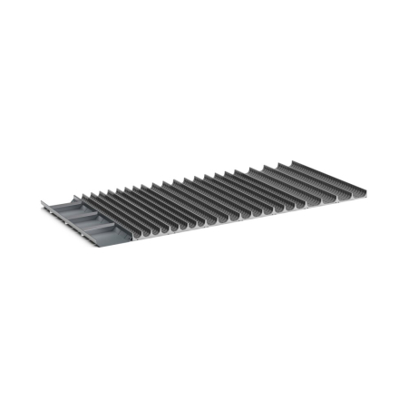 cubio trough block divider kit 84 compartment - WxDxH: 1300x650x75mm - plastic / RAL 7011