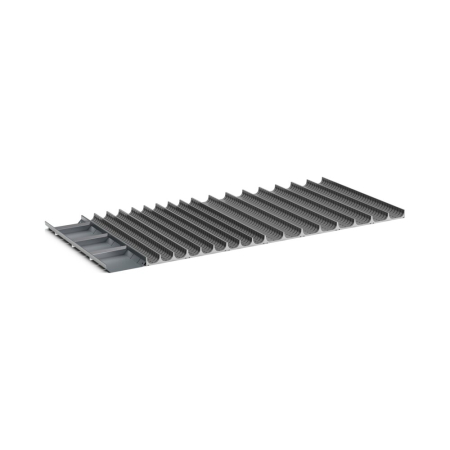 cubio trough block divider kit 68 compartment - WxDxH: 1300x650x75mm - plastic / RAL 7011