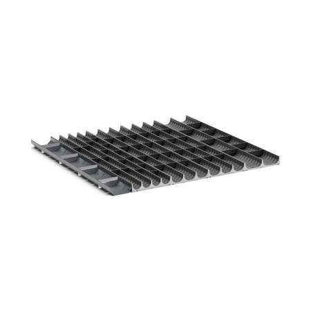 cubio trough block divider kit 60 compartment - WxDxH: 800x750x75mm - plastic / RAL 7011