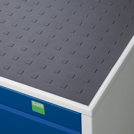 cubio top tray with inlay mat WxDxH: 800x525x15mm