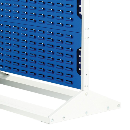 perfo panel rack (louvre) double sided WxDxH: 1000x550x1125mm