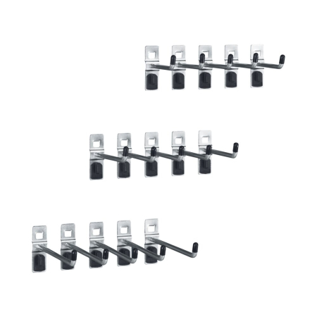 perfo hook kit 15 piece - zinc plated