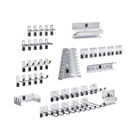 perfo hook kit 40 piece - zinc plated