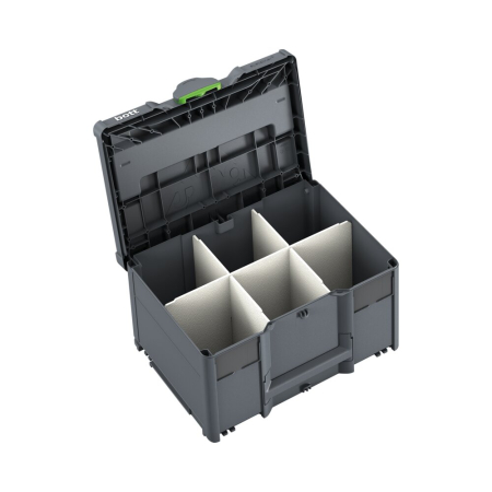 bott Systainer³ M 237 with divider kit - WxDxH: 396x296x237mm - plastic / RAL 7016