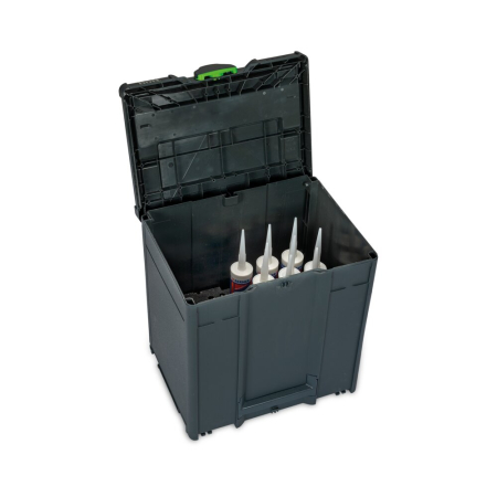 bott Systainer³ M 437 with cartridge insert for 22 cartridges - WxDxH: 396x296x437mm - plastic / RAL 7016