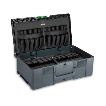 bott Systainer³ L 187 with tool insert and lid bag - WxDxH: 508x296x187mm - plastic / RAL 7016