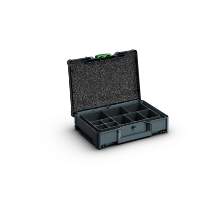 bott Systainer³ M 112 with universal 10 bin insert - WxDxH: 396x296x112mm - plastic / RAL 7016