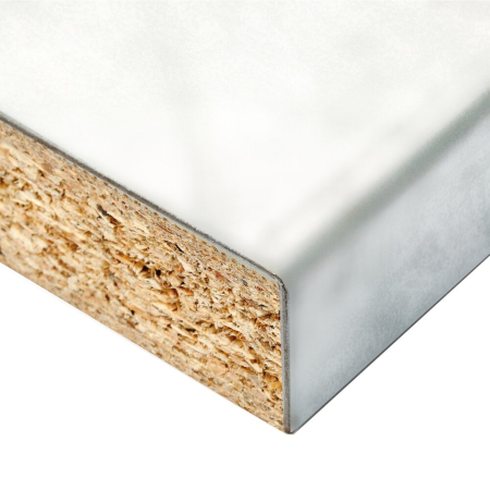 cubio worktop (stainless steel clad) WxDxH: 750x750x40mm - stainless steel