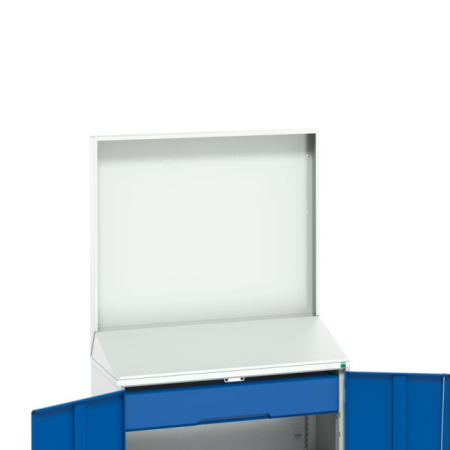 verso lectern backpanel (plain) WxDxH: 1050x75x870mm - RAL 7035