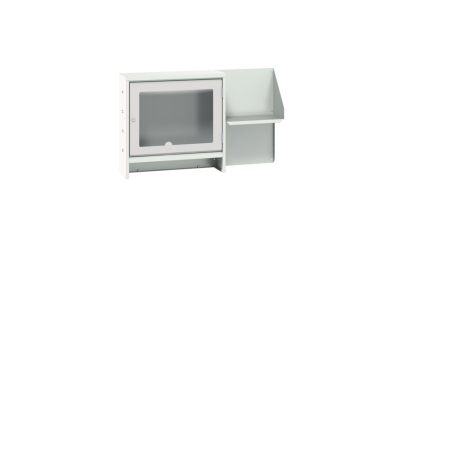 verso file holder shelf computer cupboard - WxDxH: 400x290x342mm - RAL 7035