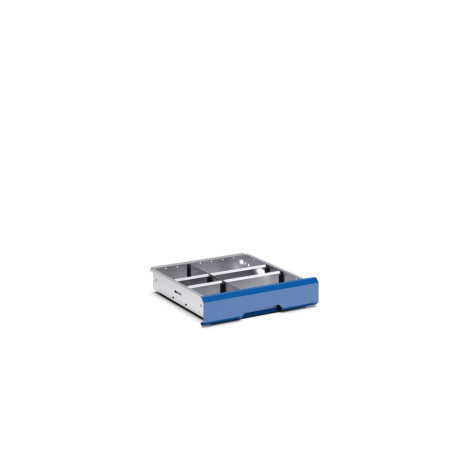 verso adjustable metal divider kit 6 compartment - WxDxH: 525x550x100/125mm - galvanised steel