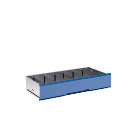 verso adjustable metal divider kit 7 compartment - WxDxH: 1050x550x175mm - galvanised steel