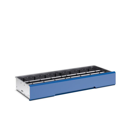 verso adjustable metal divider kit 27 compartment - WxDxH: 1300x550x175mm - galvanised steel