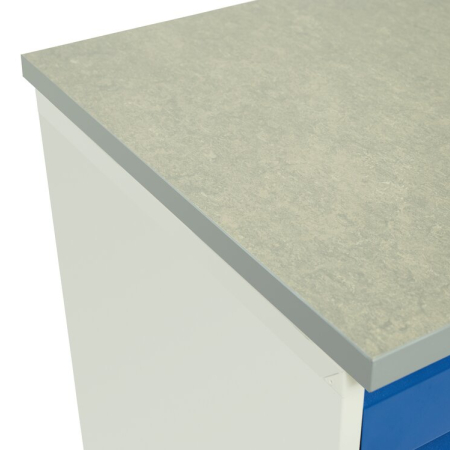 verso worktop (lino) WxDxH: 525x600x30mm - grey