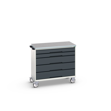verso mobile drawer cabinet (lino) with 5 drawers WxDxH: 1050x600x980mm