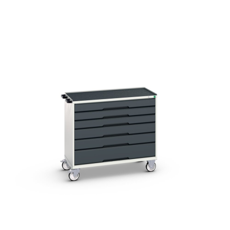 verso mobile drawer cabinet (top tray) with 6 drawers WxDxH: 1050x550x965mm