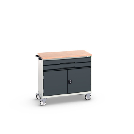 verso mobile drawer-door cab (multiplex) with 2 drawers / door WxDxH: 1050x600x980mm