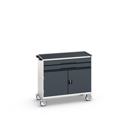 verso mobile drawer-door cab (top tray) with 2 drawers / door WxDxH: 1050x550x965mm