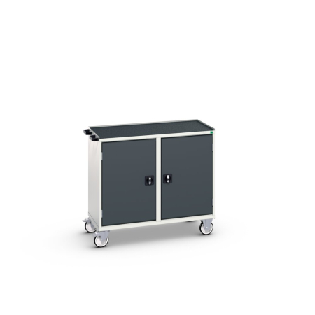 verso maintenance trolley (top tray) 525/525 wide, cupboard / cupboard WxDxH: 1050x550x965mm