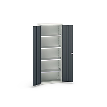 verso cupboard with 4x shelves WxDxH: 800x350x2000mm