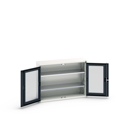 verso cupboard (window door) with 2x shelves WxDxH: 1050x350x800mm