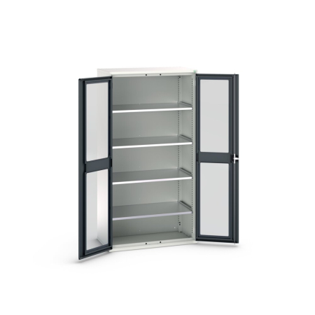 verso cupboard (window door) with 4x shelves WxDxH: 1050x550x2000mm